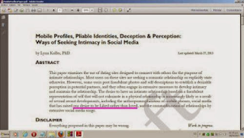 Featured Paper Mobile Profiles Pliable Identities Deception And Perception