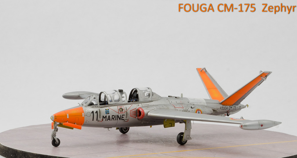 Fouga CM-175 Zephyr 1/72e Special Hobby Zeph-24