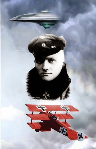 Red Baron Shot Down Ufo Over The Trenches
