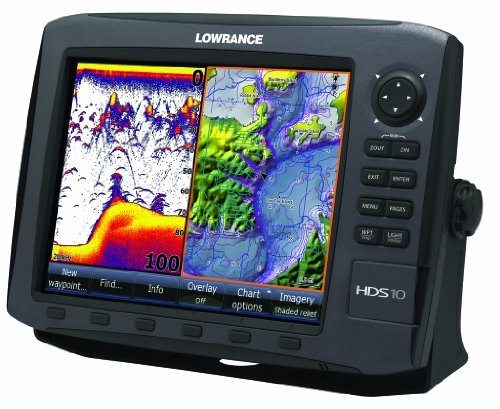 Lowrance HDS-10 GEN2 Plotter/Sounder, with 10.4-inch LCD and Insight USA Cartography. Transducer Not Included.