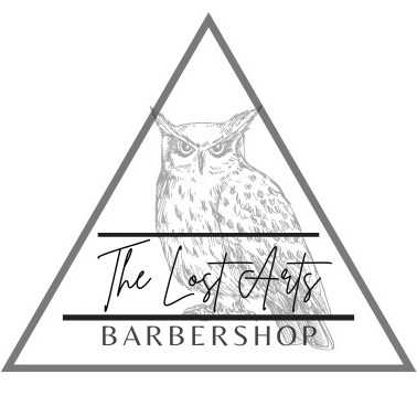 The Lost Arts Barbershop logo