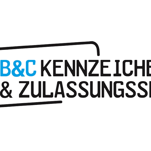 B&C Kennzeichen & Zulassungsservice logo