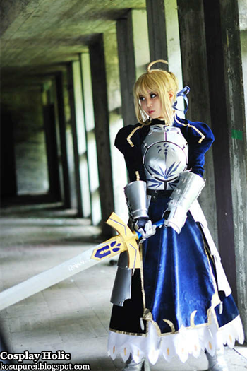 Cosplay Holic: Fate/Stay Night: Saber 09