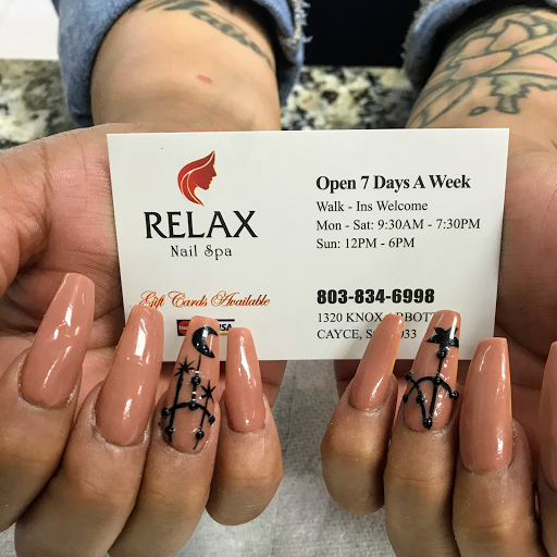 Relax Nail Spa logo