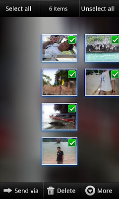 Multi Select Android Photo