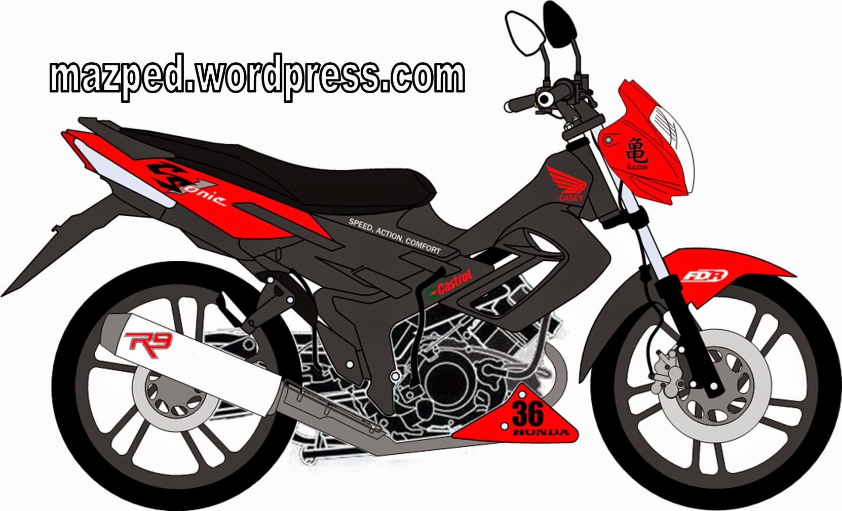 Honda Cs1 Modifikasi Satria
