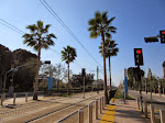 At the USC/Expo Park Exposition Line station