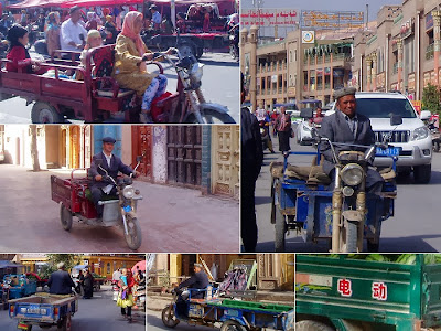 シルクロード旅行記・新疆ウイグル|電動三輪トラック - ウイグルは既にエコカー大国だった!