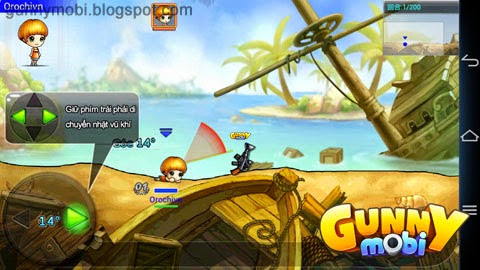 Gunny Mobi hướng dẫn thao tác điều khiển Gunny Mobi hướng dẫn thao tác điều khiển