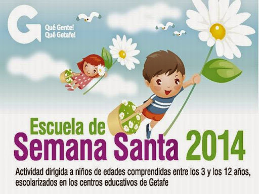 El próximo lunes 2 de marzo comienza el plazo de inscripción de la ‘Escuela de Semana Santa’ en Getafe
