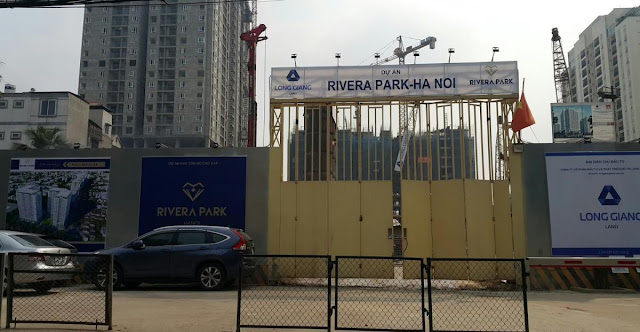 Tiến độ thi công chung cư Rivera Park Hà Nội