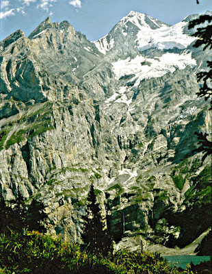 Adelboden Öschinensee Berner Oberland Schweiz