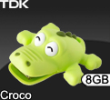 Memoria USB 8GB TDK CROCO