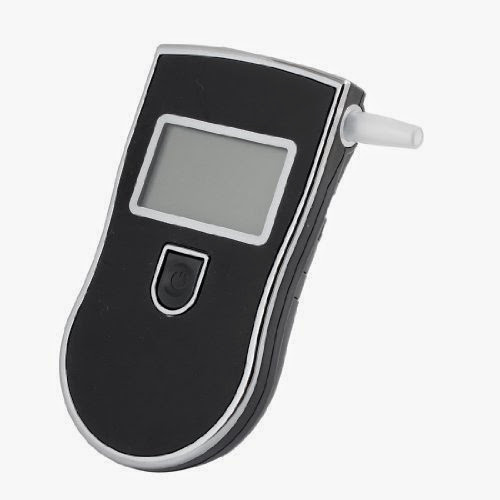  Pocket LCD Digital Breath Alcohol Tester Breathalyzer Analyzer