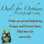 Owls for Orphans: Rylands
