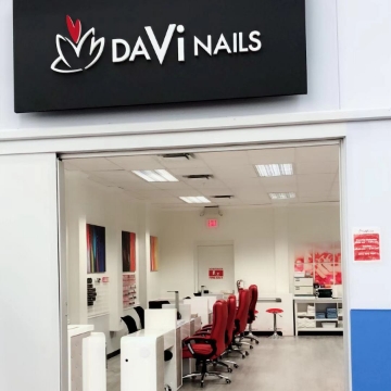 DaVi nail logo