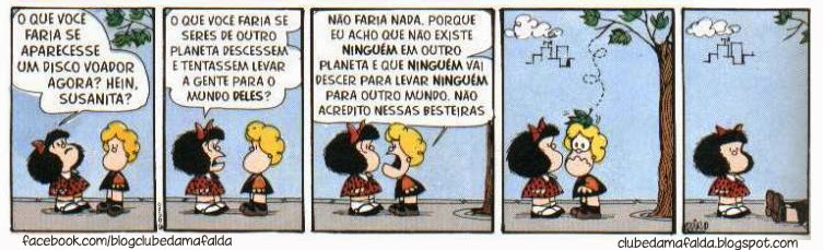 Clube da Mafalda:  Tirinha 703 