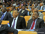 Des députés le 07/05/2012 au Palais du peuple à Kinshasa, lors de la présentation du programme du gouvernement à l’Assemblée nationale par le Premier ministre Matata Ponyo Mapon. Radio Okapi/ Ph. John Bompengo