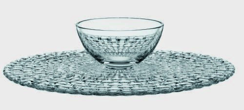 Nachtmann Dancing Stars Bossa Nova Crystal Cake Plate