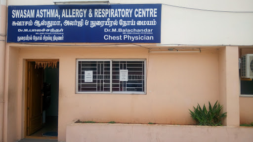 swasam Asthma Allergy & Respiratory Centre, 266, Mettupalayam Road, Saibaba Coil, NSR Road Signal,Behind SKODA Car Showroom, Coimbatore, Tamil Nadu 641043, India, Allergist, state TN