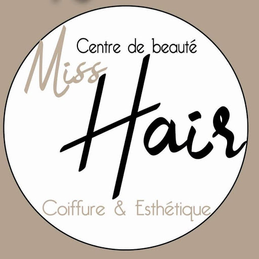 Miss hair coiffure esthétique logo