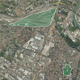 immagine della proposta della creazione di un parco nell'ex scalo merci di Verona