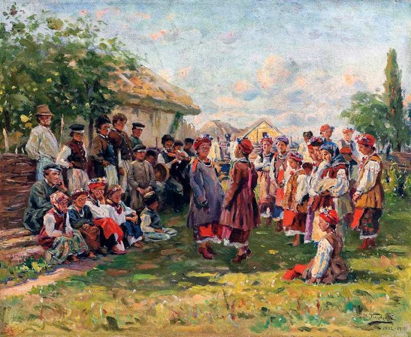 Vladimir Makovsky - Ukrainean Village
