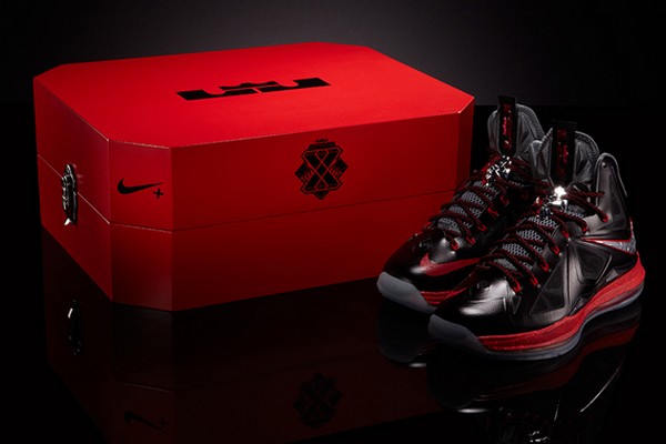 Limited Edition of Nike LeBron X Pressure in Special Packaging