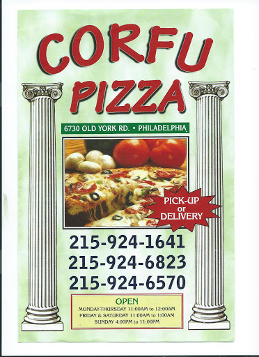 Restaurant «Corfu Pizza», reviews and photos, 6730 Old York Rd, Philadelphia, PA 19126, USA