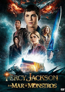 Filme Poster Percy Jackson e o Mar dos Monstros DVDRip XviD Dual Audio & RMVB Dublado
