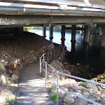 Footpath under Epping road Bridge and Lane Cove river (56468)