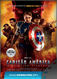 Capa do Filme Capitão América O Primeiro Vingador Dublado + Legendado