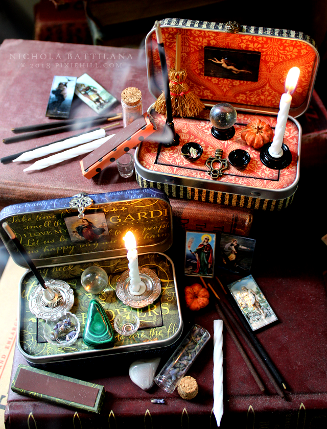 Portable Altoid Tin Altar #G45DarkSide - Nichola Battilana