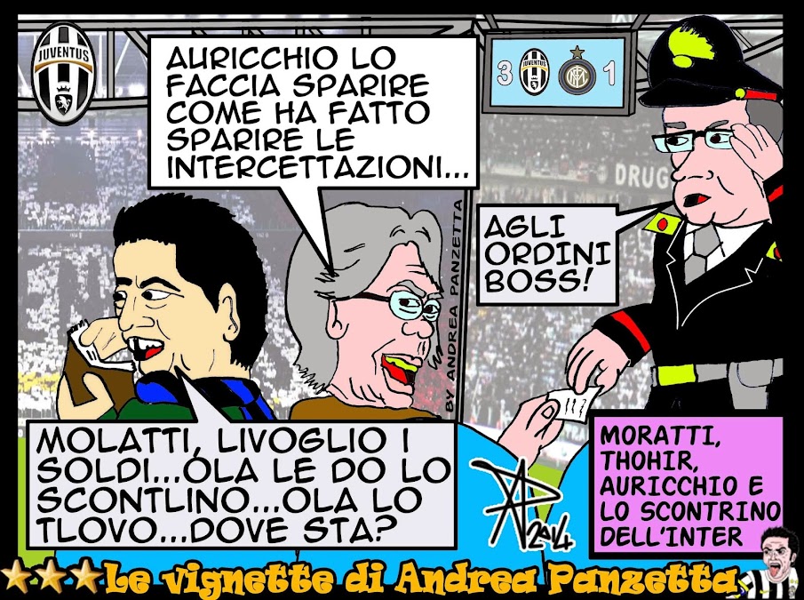 Moratti, Thohir, Auricchio e lo scontrino dell'Inter
