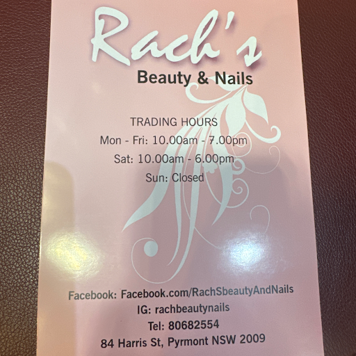 Rach's Beauty & Nails logo
