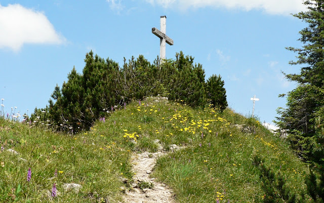 Gipfelkreuz Spieser Hindelang Allgäu