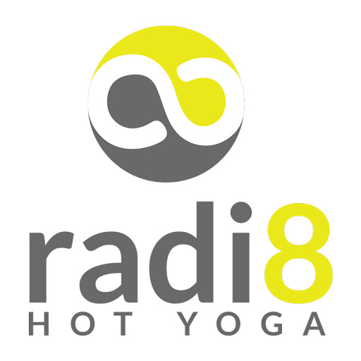 radi8 HOT YOGA logo