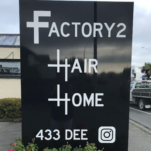 Factory 2 Hair & Home logo