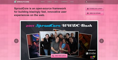 Sproutcore 12 HTML5-CSS FrameWorks For Easy WebDevelopment