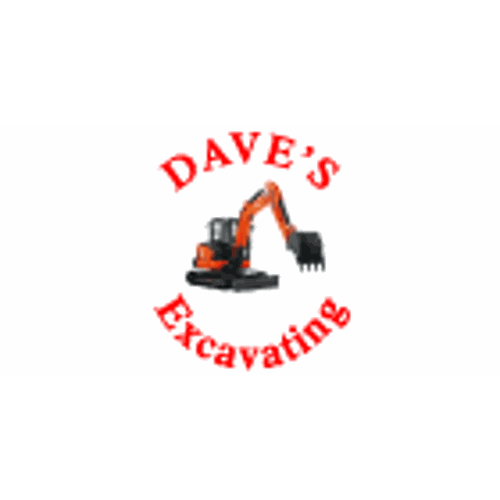 Dave's Excavating logo