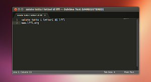 Sublime Text 3 su Ubuntu 13.04 Raring