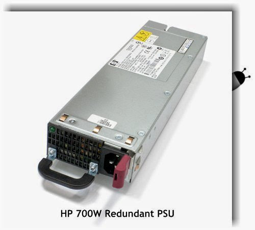 399542-001 Hp 700w Hot Plug Redundant Power Supply For Dl360 G5