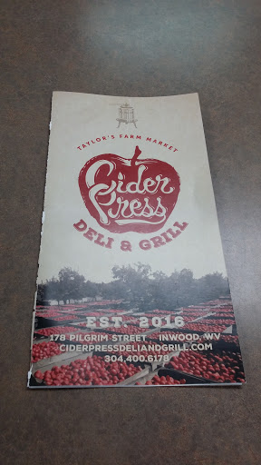 American Restaurant «Cider Press Deli & Grill», reviews and photos, 178 Pilgrim St, Inwood, WV 25428, USA