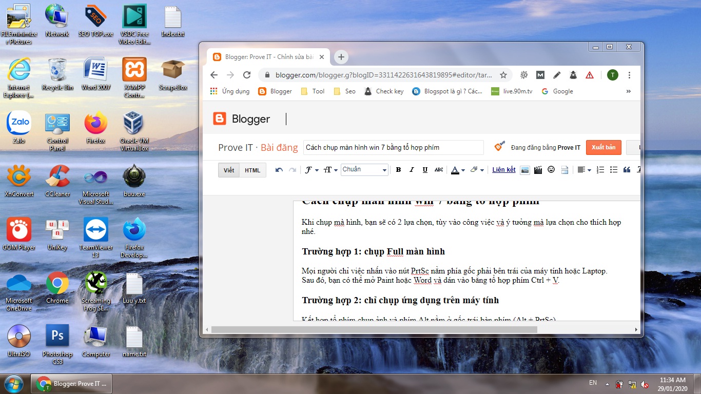 Trường hợp 1