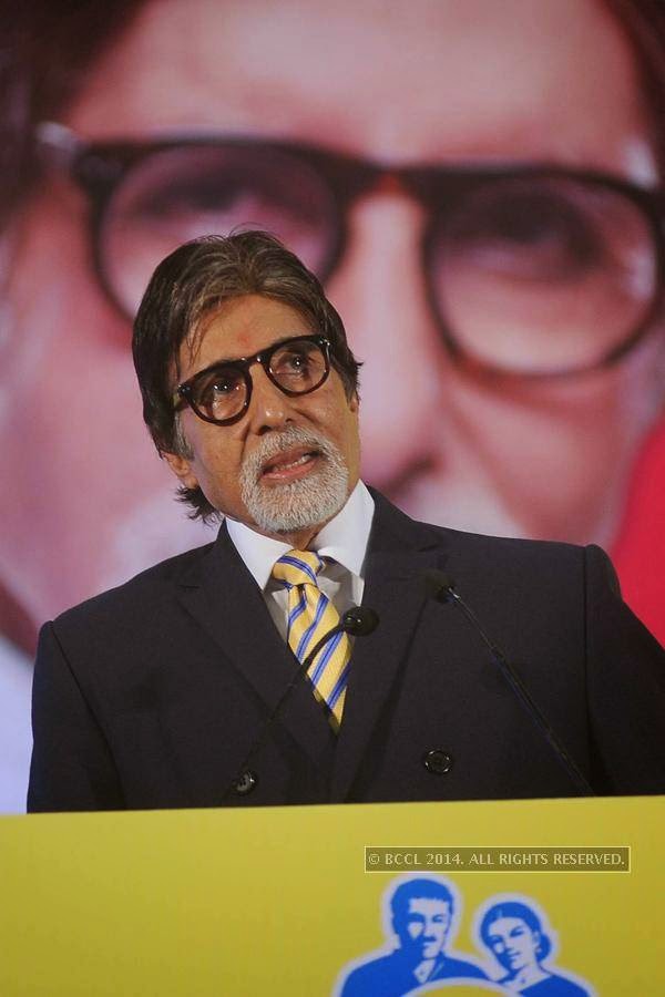 Amitabh Bachchan during the UNICEF event.