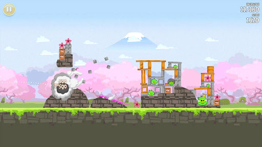 櫻花樹下,依舊生氣的《Angry Birds》
