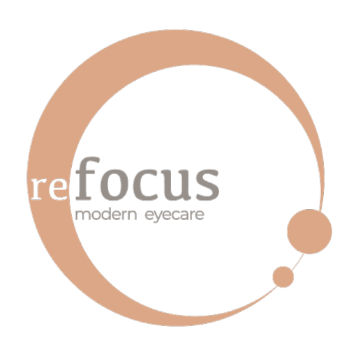 Refocus Modern Eyecare logo