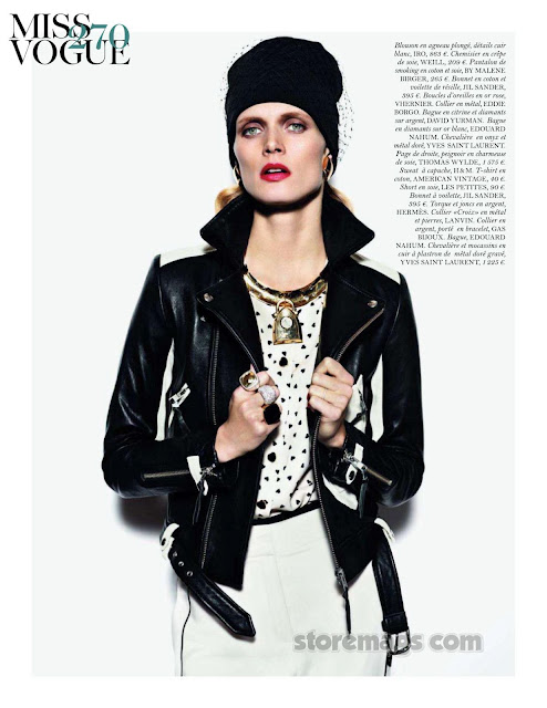 Malgosia Bela - Vogue Paris - Marzo 2012