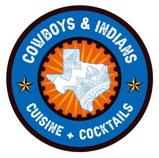 Cowboys and Indians Indian-Tex Fusion and Cocktails logo