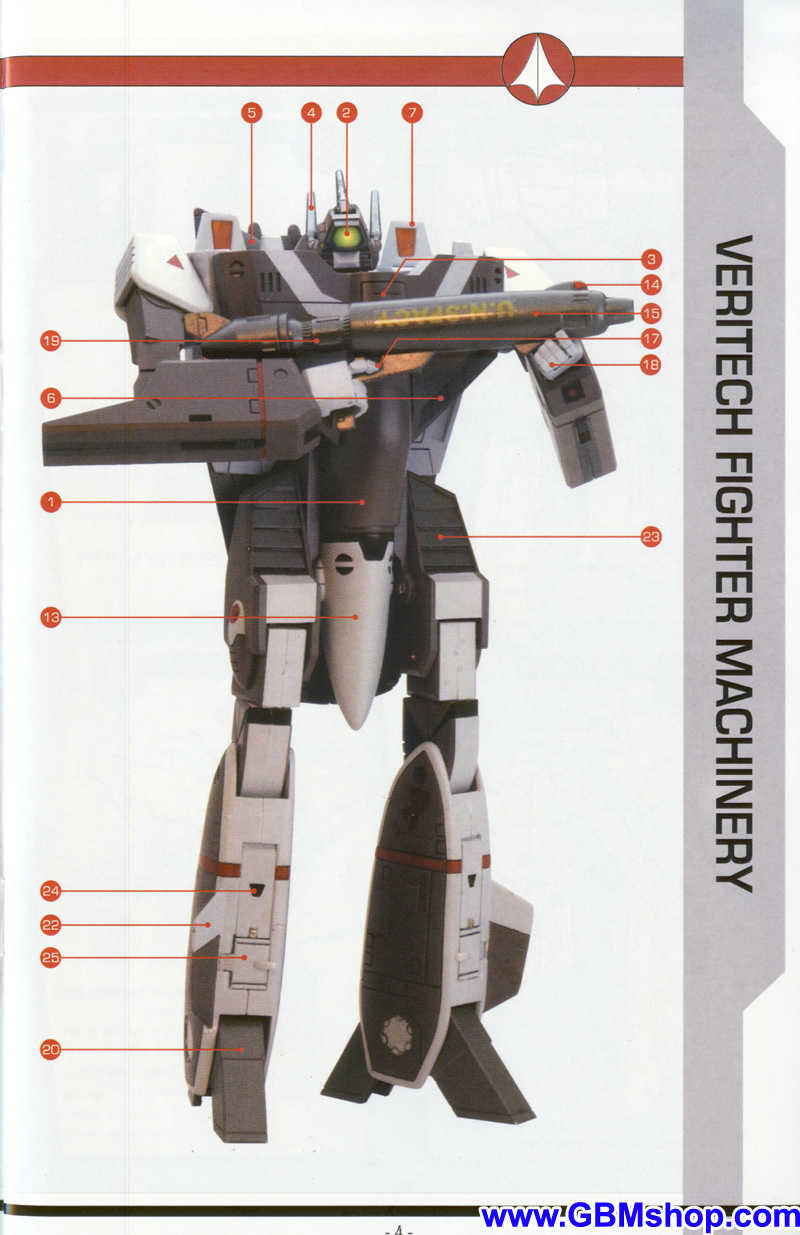 The Masterpiece Collection YF-1R Transformation Manual Guide